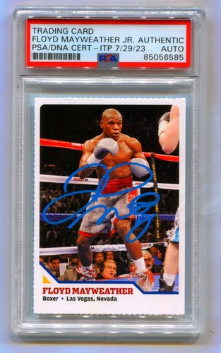 Floyd Mayweather Jr 2008 Sports Illustrated SI for Kids #240 RC Signed PSA Auto-Powers Sports Memorabilia