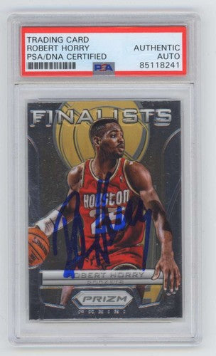 Robert Horry 2012-13 Panini Prizm #11 Finalists Signed Auto PSA DNA Authentic `-Powers Sports Memorabilia