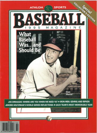 Stan Musial unsigned St. Louis Cardinals 1995 MLB Baseball Special Collector's Edition Magazine-Powers Sports Memorabilia