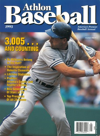 George Brett unsigned Kansas City Royals 1993 MLB Baseball Preview Magazine-Powers Sports Memorabilia