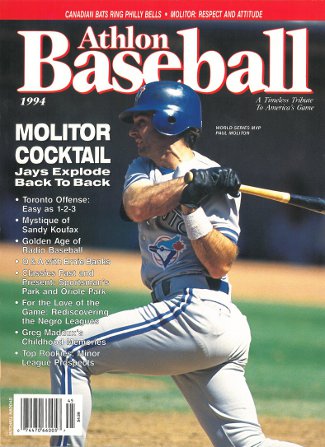 Paul Molitor unsigned Toronto Blue Jays 1994 MLB Baseball Preview Magazine-Powers Sports Memorabilia
