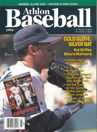 Ken Griffey, Jr. unsigned Seattle Mariners 1994 MLB Baseball Preview Magazine-Powers Sports Memorabilia