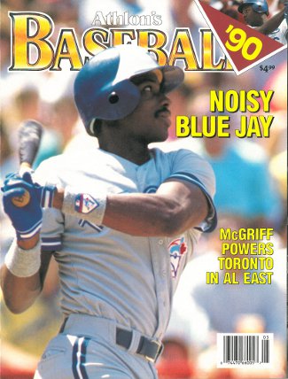 Fred McGriff unsigned Toronto Blue Jays 1990 MLB Baseball Preview Magazine-Powers Sports Memorabilia
