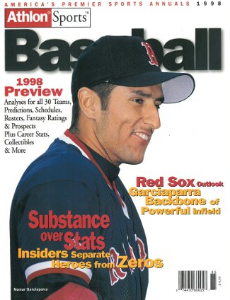 Nomar Garciaparra unsigned Boston Red Sox 1998 MLB Baseball Preview Magazine-Powers Sports Memorabilia