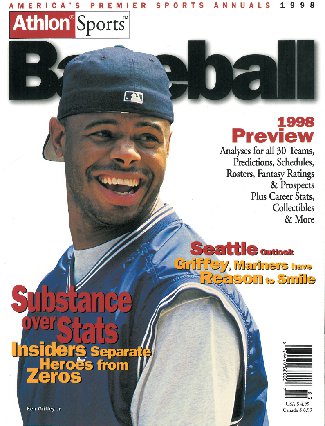 Ken Griffey, Jr. unsigned Seattle Mariners 1998 MLB Baseball Preview Magazine-Powers Sports Memorabilia