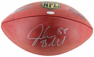 Jake Ballard Autographed Official NFL New Duke Football- Steiner Hologram (Arizona Cardinals)-Powers Sports Memorabilia