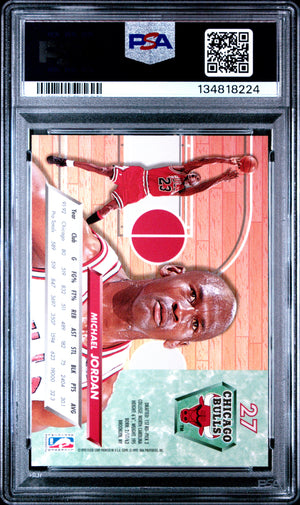 Michael Jordan 1992 Fleer Ultra Basketball Card #27 Graded PSA 9 Cert #134818224-Powers Sports Memorabilia