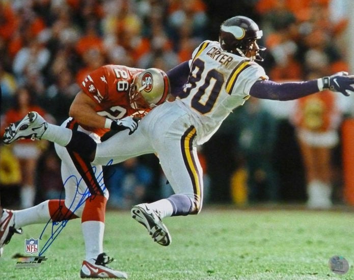 Rod Woodson San Francisco 49ers Signed 16x20 Photo-Powers Sports Memorabilia