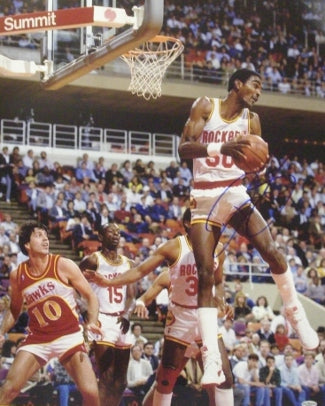 Ralph Sampson Autographed Houston Rockets 16x20 Photo - Leaf Authentics Holo/COA-Powers Sports Memorabilia
