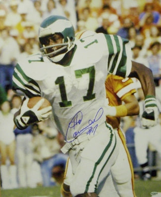 Harold Carmichael Autographed Philadelphia Eagles 16x20 Photo - Leaf Authentics Hologram-Powers Sports Memorabilia