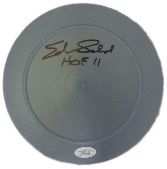 Ed Sabol Signed 9 MM Film Can (Plastic) – JSA Authenticated-Powers Sports Memorabilia