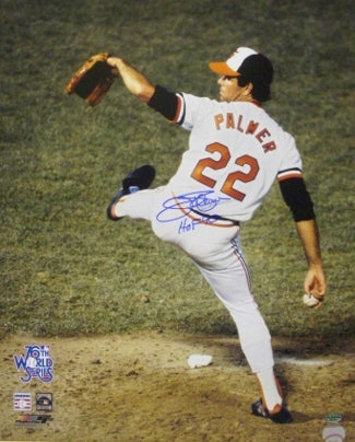 Jim Palmer Autographed Baltimore Orioles 16X20 Photo HOF 90 (1979- The 76th World Series)-Powers Sports Memorabilia