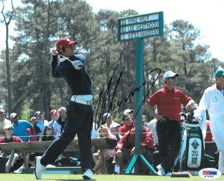 Matteo Manassero Autographed 8x10 Photo The Masters at Augusta National- PSA Hologram-Powers Sports Memorabilia