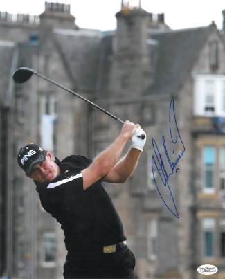 Lee Westwood Autographed 11X14 Photo Old Course at St. Andrews British Open- JSA Hologram-Powers Sports Memorabilia