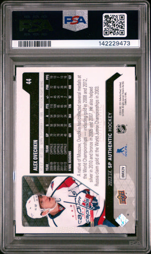 Alex Ovechkin 2013 SP Authentic Capitals Card #44 PSA 10-Powers Sports Memorabilia