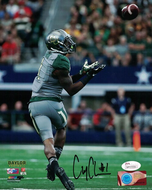 Corey Coleman Signed Baylor Bears 8x10 Photo in Black – JSA Authenticated-Powers Sports Memorabilia