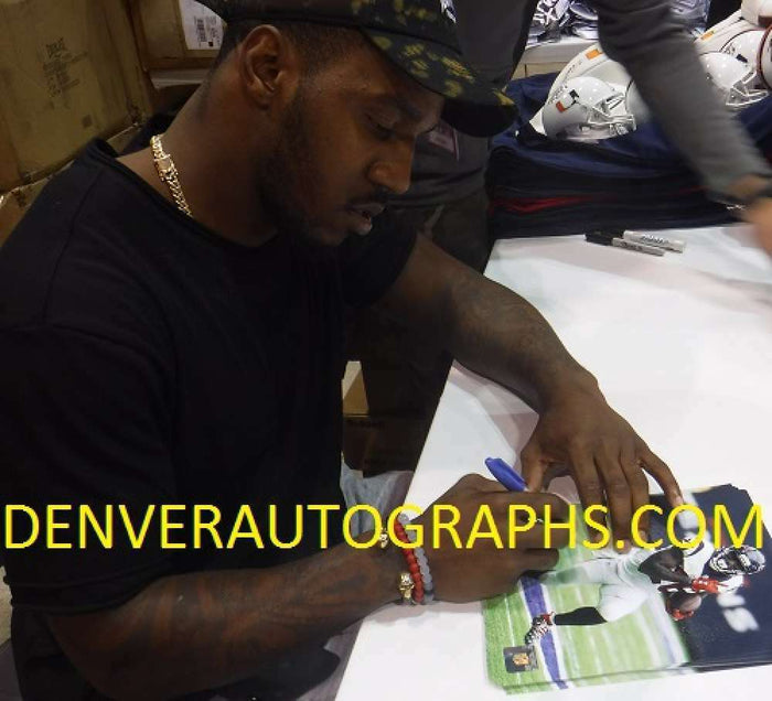 Lamar Miller Signed Houston Texans 8x10 Photo (White Solo) – JSA Authenticated