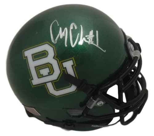 Corey Coleman Baylor Bears Schutt Glossy Signed Mini Helmet JSA-Powers Sports Memorabilia