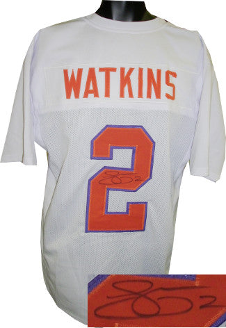 Sammy Watkins Autographed White Custom Stitched Football Jersey #2 XL- JSA Hologram #DD39013-Powers Sports Memorabilia