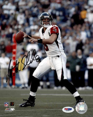 Matt Schaub Autographed Atlanta Falcons 8x10 Photo- PSA Hologram-Powers Sports Memorabilia