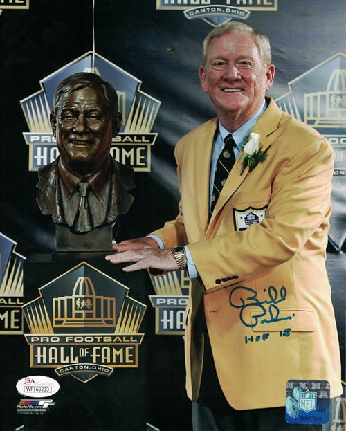 Bill Polian Signed Indianapolis Colts 8x10 Photo HOF – JSA Authenticated-Powers Sports Memorabilia