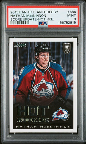 Nathan MacKinnon 2013 Panini RC Rookie Card #686 PSA 9