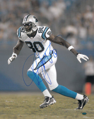 Dwayne Jarrett Autographed Carolina Panthers 16X20 Photo- Jarrett Hologram-Powers Sports Memorabilia