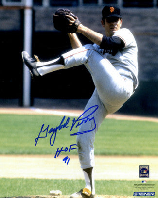 Gaylord Perry Autographed San Francisco Giants 8x10 Photo HOF 91 (pitching)- Steiner Hologram-Powers Sports Memorabilia