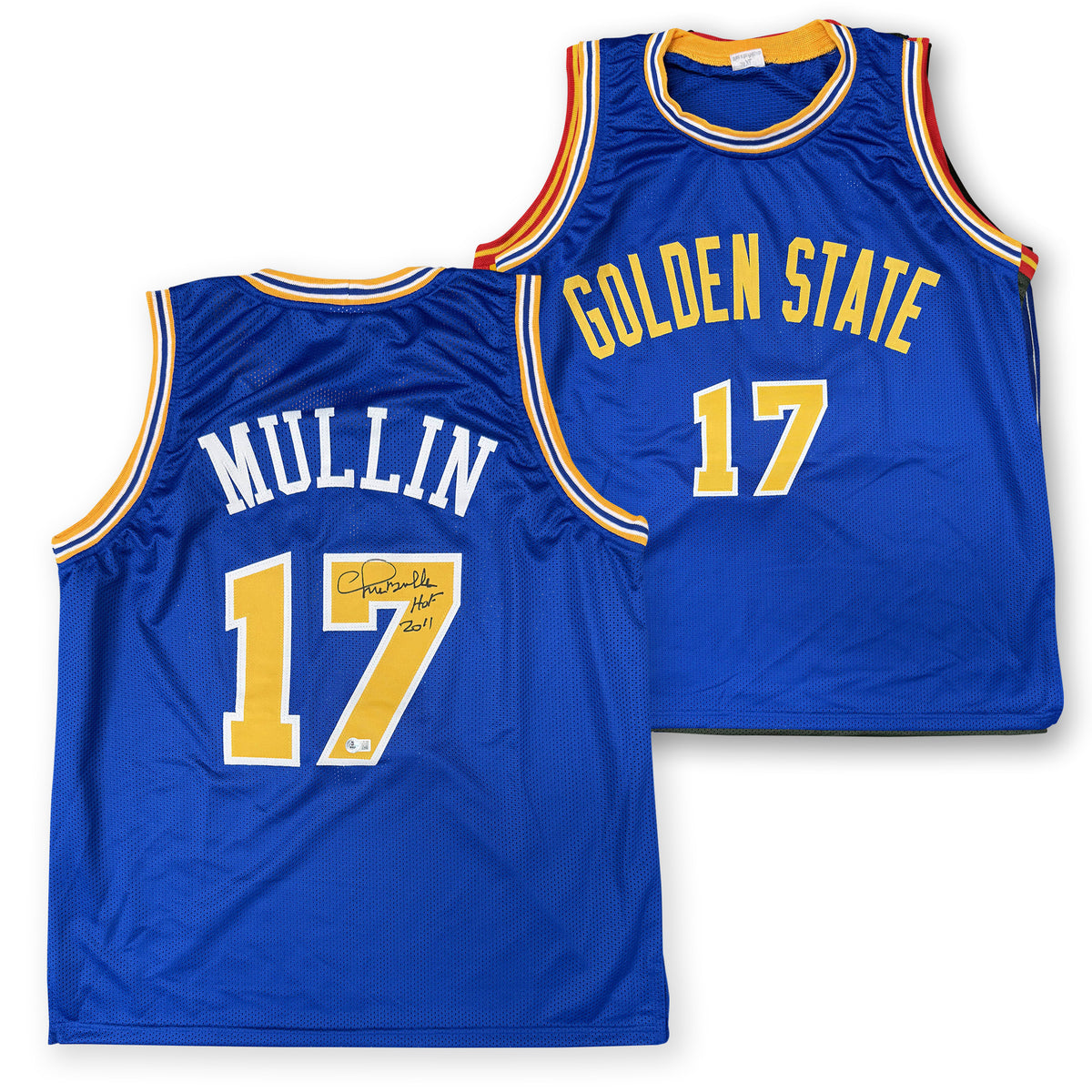 Basketball Legends Signed Jersey Break Featuring Stephen Curry Warriors Nike Swingman Jersey (all sales final)-Powers Sports Memorabilia