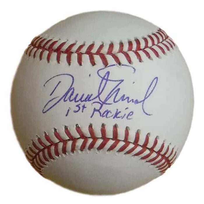 David Nied Signed Colorado Rockies Official MLB Baseball 1st Rockie inscription-Powers Sports Memorabilia