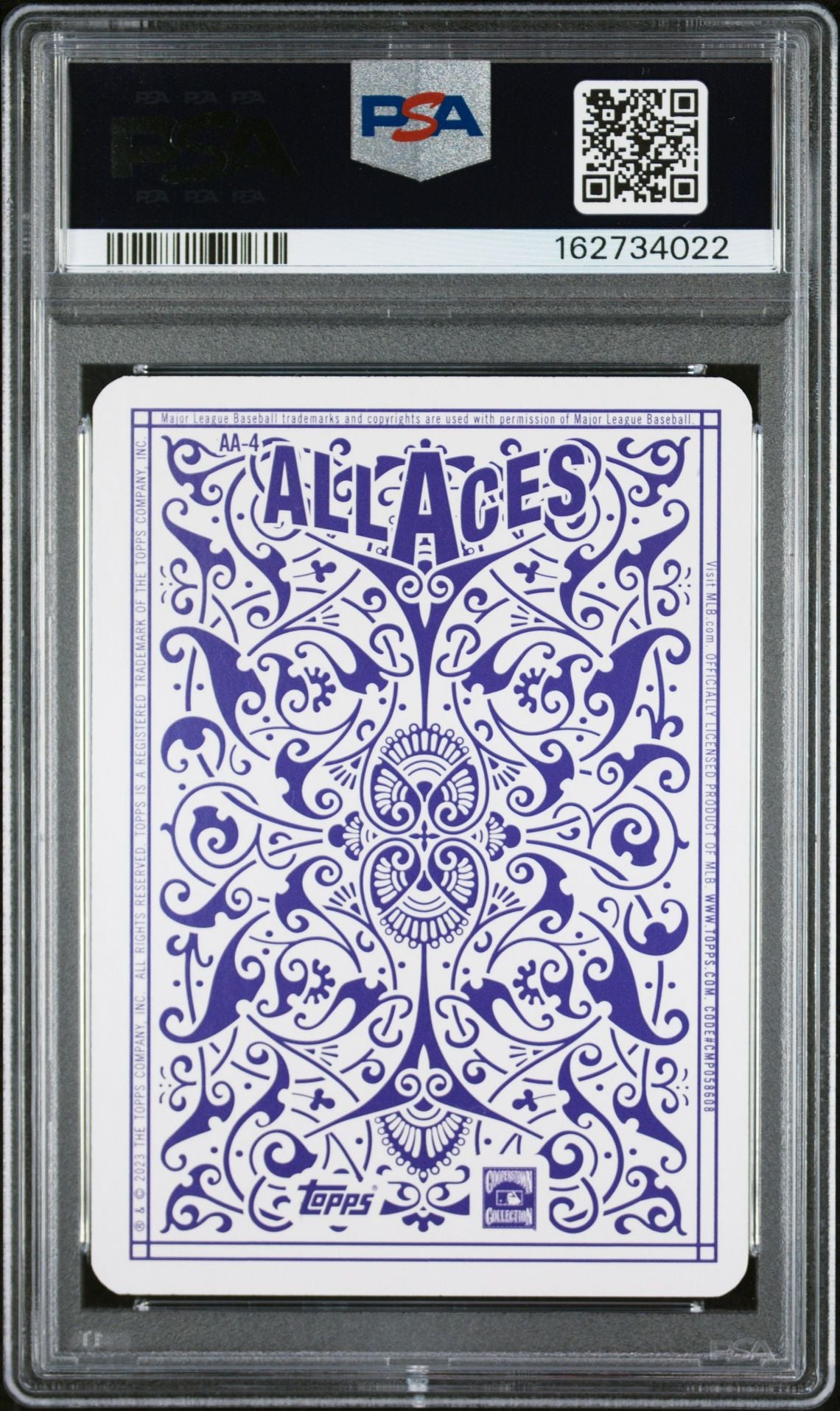 Randy Johnson 2023 Topps All Aces Signed Card #AA4 PSA 10 Auto 10 162734022-Powers Sports Memorabilia