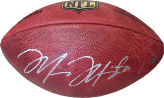 Marcus Mariota Autographed Official Wilsom NFL Duke Leather Football - Steiner Hologram (Tennessee Titans)-Powers Sports Memorabilia