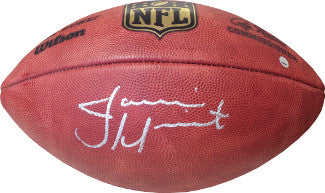 Jameis Winston Autographed Official Wilson NFL Duke Leather Football- Steiner Hologram (New Orleans Saints)-Powers Sports Memorabilia