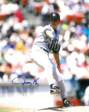 Jimmy Key Autographed New York Yankees 8x10 Photo-Powers Sports Memorabilia