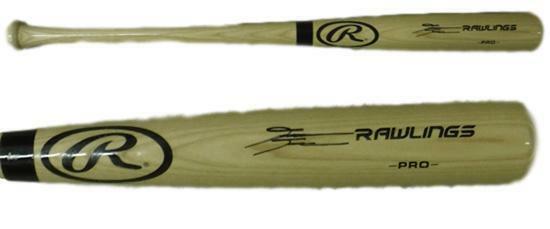 David Dahl Signed Colorado Rockies Rawlings Blonde Bat – JSA Authenticated-Powers Sports Memorabilia