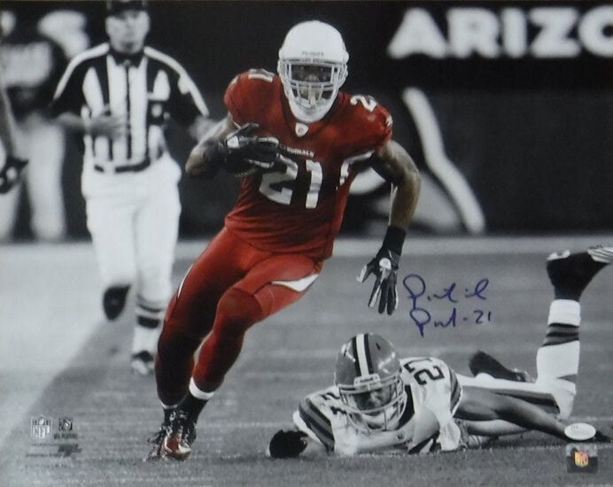 Patrick Peterson NFL > Arizona Cardinals|NFL Signed 16x20 Photo (Sephia vs Browns) JSA-Powers Sports Memorabilia