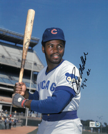 Bill Madlock Autographed Chicago Cubs 8x10 Photo 75, 76 BC (Batting Champ- right side sig)- MLB Hologram-Powers Sports Memorabilia