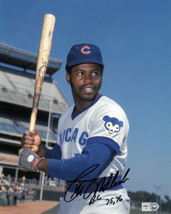 Bill Madlock Autographed Chicago Cubs 8x10 Photo 75, 76 BC (Batting Champ- bottom sig)- MLB Hologram-Powers Sports Memorabilia