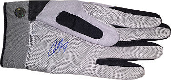 Cameron Maybin Autographed Team Issued Louisville Slugger Left Batting Glove (Detroit Tigers)-Powers Sports Memorabilia