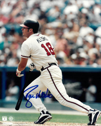 Ryan Klesko Autographed Atlanta Braves 8x10 Photo (swinging)-Powers Sports Memorabilia