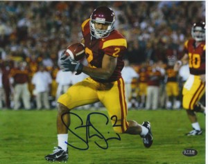 Steve Smith Autographed USC Trojans 8x10 Photo-Powers Sports Memorabilia