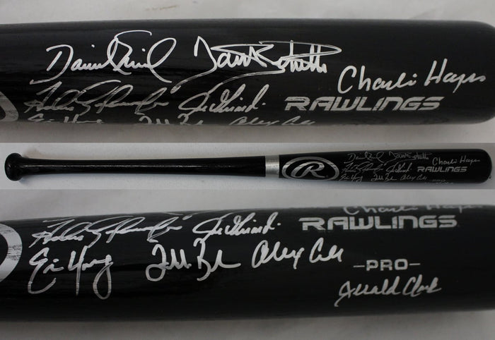 1993 Colorado Rockies Team Signed Rawlings Black Baseball Bat 9 Sigs – JSA Authenticated