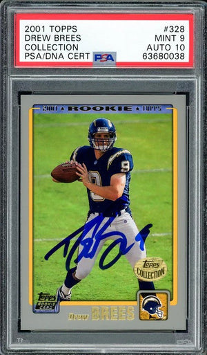 Drew Brees Autograph Signing-Powers Sports Memorabilia