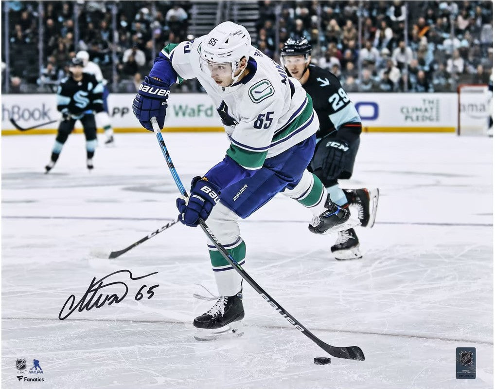 Ilya Mikheyev Autograph Signing-Powers Sports Memorabilia