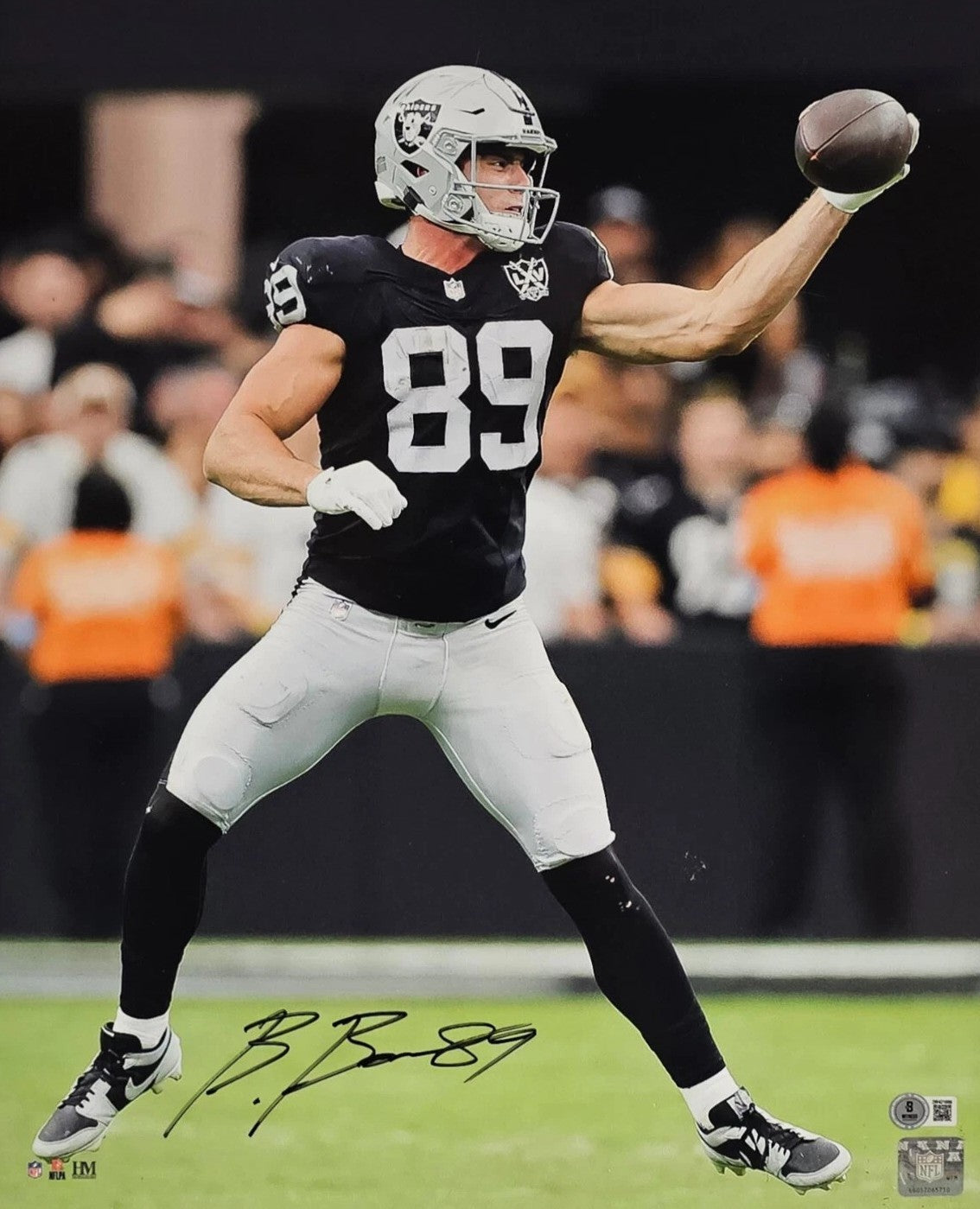 Brock Bowers Autograph Signing-Powers Sports Memorabilia
