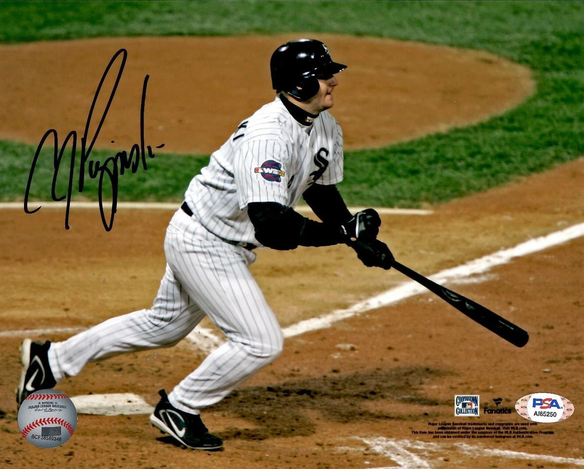 AJ Pierzynski Autograph Signing-Powers Sports Memorabilia