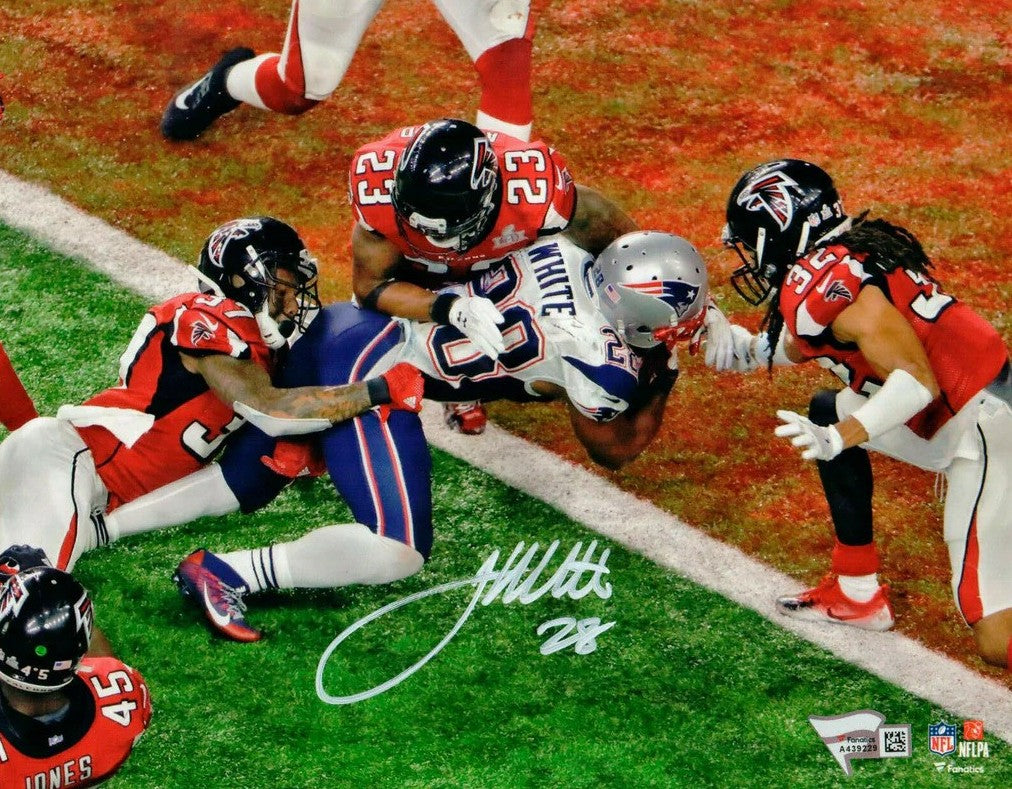 James White Autograph Signing-Powers Sports Memorabilia