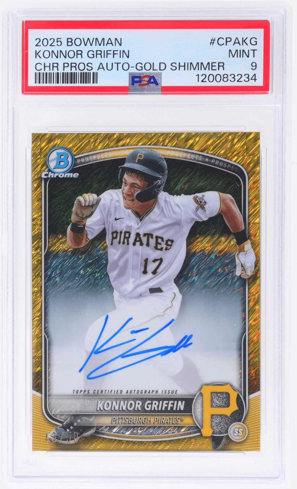 Konnor Griffin Autograph Signing-Powers Sports Memorabilia