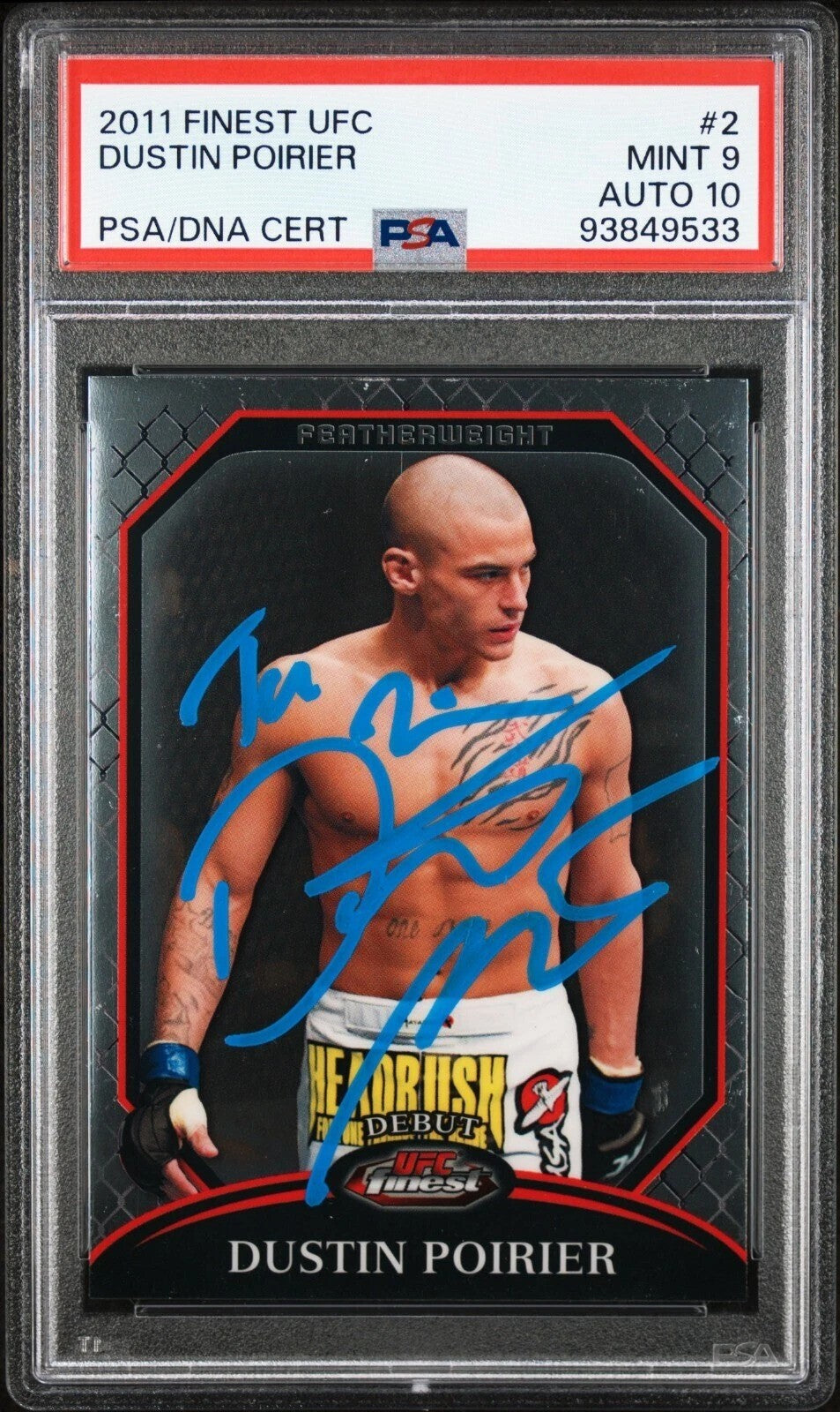 Dustin Poirier Autograph Signing-Powers Sports Memorabilia