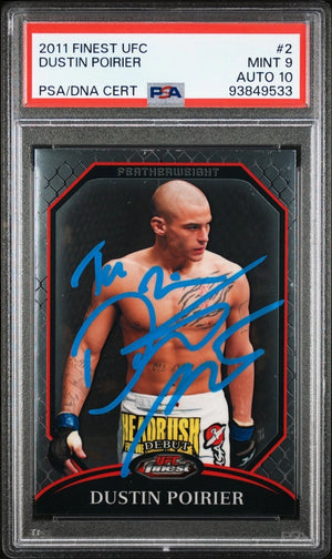 Dustin Poirier Autograph Signing-Powers Sports Memorabilia
